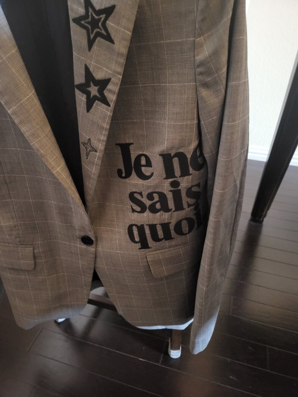 Zadig & Voltaire Plaid Blazer Size 36 - Picture 5 of 8